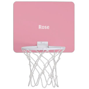 Rosen-rosa personalisiertes Minibasketball-Band Mini Basketball Netz