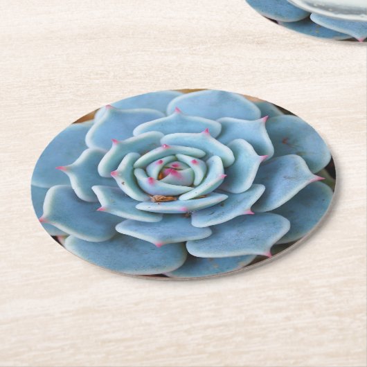 Rosen-saftiger runder Untersetzer (Angewinkelt)