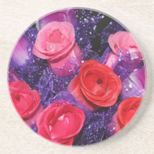 Rosen Sandstein Untersetzer