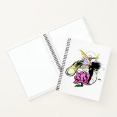 Rosen-Schatten-Fee Notizbuch (Innenseite)