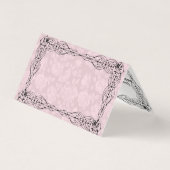 Rosen-Schatten-Fee Visitenkarten (Rückseite)