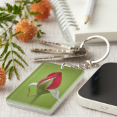 Rosen-Schlüsselkette Schlüsselanhänger (Vorderseite rechts)