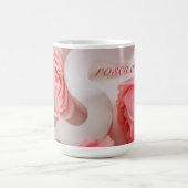 Rosen sind Pinker Becher Kaffeetasse (Mittel)