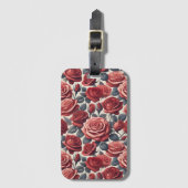 Rosen sind rot gepäckanhänger (Vorderseite Vertikal)