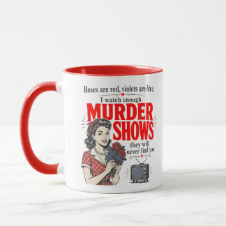 Rosen sind rot, Veilchen sind blau Tasse