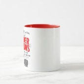 Rosen sind rot, Veilchen sind blau Tasse (Zentrum)