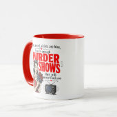 Rosen sind rot, Veilchen sind blau Tasse (Vorderseite Links)
