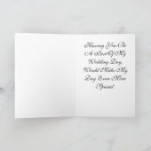 Rosen sind Sie sind mein Brid… gewillt Einladung (Innenseite)