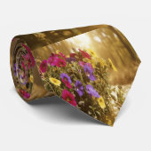 Rosen sind überall krawatte (Gerollt)