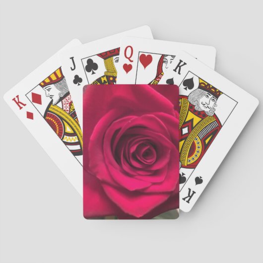 Rosen-Spielkarten Spielkarten (Rückseite)