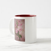 "Rosen-Studien-" Tasse (Vorderseite Links)