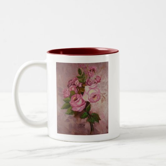 "Rosen-Studien-" Tasse (Links)