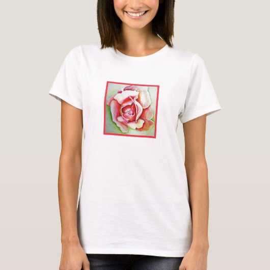Rosen-T-Shirt T-Shirt (Vorderseite)