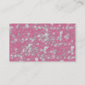 Rosen-Tanz-Geschäfts-Karte Visitenkarte (Rückseite)