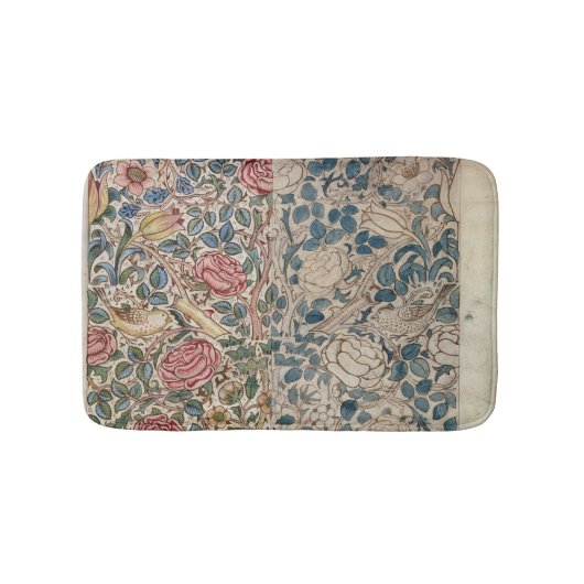 "Rosen" Tapetenentwurf (Bleistift und w/c auf Badematte (Vorderseite)