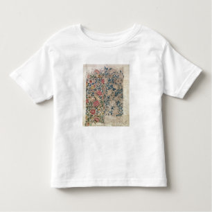 "Rosen" Tapetenentwurf (Bleistift und w/c auf Kleinkind T-shirt