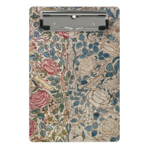 "Rosen" Tapetenentwurf (Bleistift und w/c auf Mini Klemmbrett