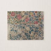 "Rosen" Tapetenentwurf (Bleistift und w/c auf Puzzle (Horizontal)