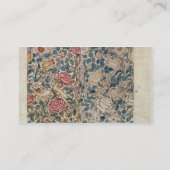 "Rosen" Tapetenentwurf (Bleistift und w/c auf Visitenkarte (Rückseite)