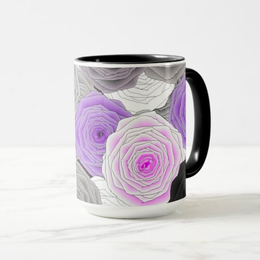 Rosen Tasse (VorderseiteRechts)