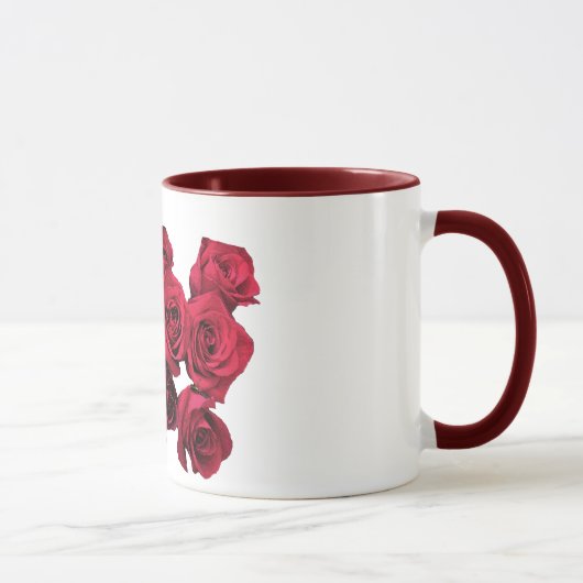 Rosen-Tasse Tasse (Rechts)