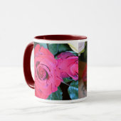 Rosen-Tasse Tasse (Vorderseite Links)