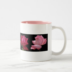 Rosen-Tasse Zweifarbige Tasse