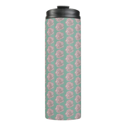 Rosen Thermosbecher (Vorderseite)