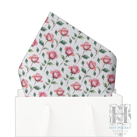 Rosen-Tissue-Papier Seidenpapier