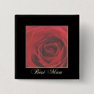 Rosen-Trauzeuge-Button KRW elegantes Button