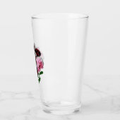 Rosen Trinkglas Glas (Links)