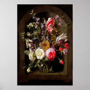Rosen, Tulpen und andere Blumen Poster