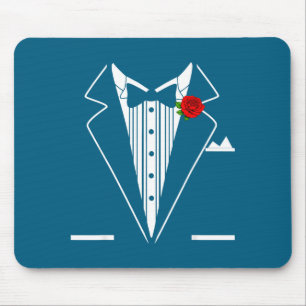 Rosen-Tuxedo-Anzug Hochzeits-Party-Kostüm für Männ Mousepad