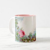 ROSEN U. JASMINE ZWEIFARBIGE TASSE (Vorderseite Links)