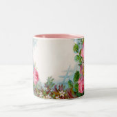 ROSEN U. JASMINE ZWEIFARBIGE TASSE (Mittel)