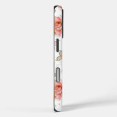 Rosen und Blätter, rosa Case-Mate iPhone Hülle (Rückseite / Rechts)