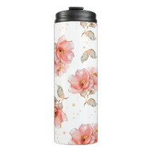 Rosen und Blätter, rosa