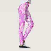 Rosen und Einhorn, rosa Leggings (Rechts)