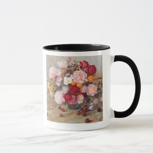 Rosen und Gänseblümchen Tasse (Rechts)