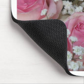 Rosen und Gips von Therosegarden Mousepad (Ecke)