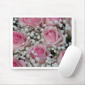Rosen und Gips von Therosegarden Mousepad (Mit Mouse)