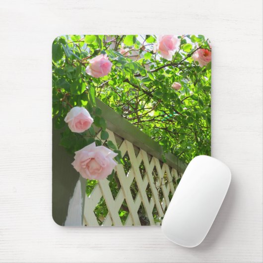 Rosen und Gitter - Martha's Vineyard Mousepad (Mit Mouse)