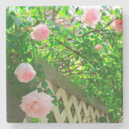 Rosen und Gitter - Martha's Vineyard Steinuntersetzer