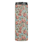 Rosen und Glockenblumen Thermosbecher (Rückseite)