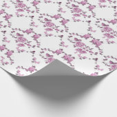 Rosen und Ivy Geschenkpapier (Ecke)