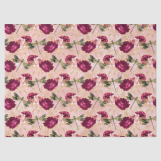 Rosen und Libellen (Design 4) Seidenpapier