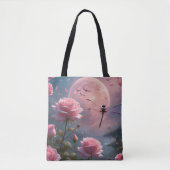 Rosen und Libellen Tasche (Vorderseite)