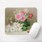 Rosen und Lilien Mousepad (Mit Mouse)