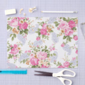 Rosen und Paisley Seidenpapier (Handwerk)