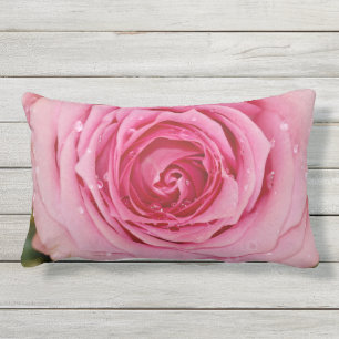 Rosen und rosa Hartriegel Kissen Für Draußen